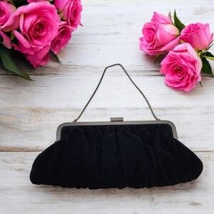 Vintage 90s Y2K MARY KAY Evening Velvet Clutch Convertible Handbag